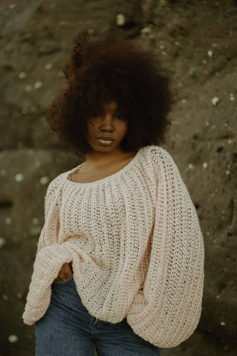 Gehäkelter Damenpullover| Strickpullover| Gehäkelter Handgemachter Pullover| Pullover Aus Merinowolle| Gestrickter Merinopullover von MIKIREINA