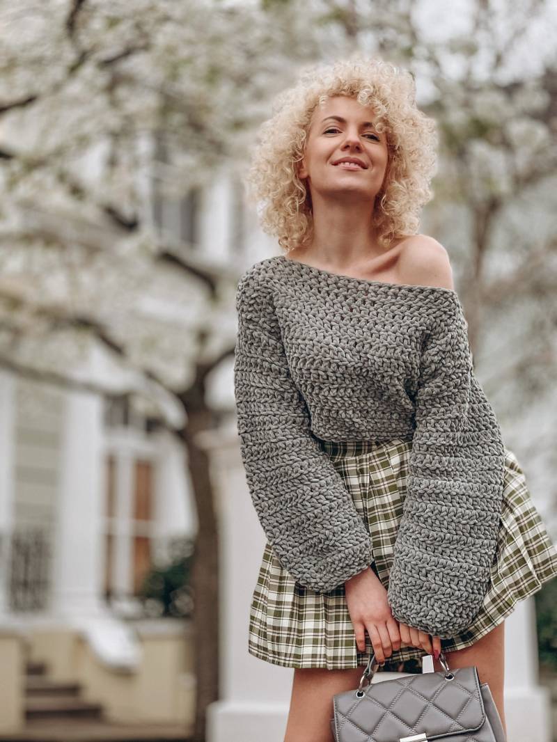 Gehäkelter Pullover Für Frauen von MIKIREINA