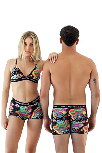 MIKKEL HOLLINS - Hipster-Höschen für Damen - Ultraweiches Tencel - Feuchtigkeitsableitender Hipster-Slip mit einzigartigen Designs, Cosmic, L von MIKKEL HOLLINS