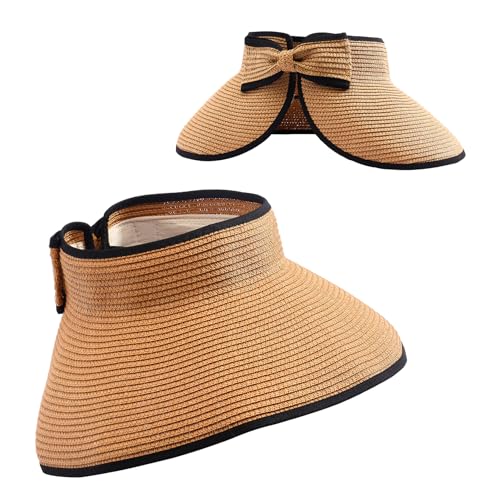 MILAKOO Breite Krempe Strohhut für Frauen Einstellbare Faltbare Sommer Strand Sonnenhut für Outdoor Reisen Gartenarbeit MILAKOO Breite Krempe Strohhut für Frauen Einstellbare Faltbare Sommer Strand Sonnenhut für Outdoor Reisen Gartenarbeit von MILAKOO