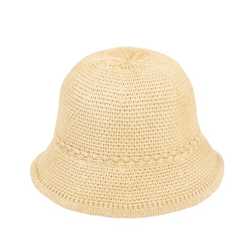 MILAKOO Strand Sonne Strohhüte für Frauen Sonnenschutz Sommer Strohhut Faltbar Verpackbar Cap für Outdoor MILAKOO Strand Sonne Strohhüte für Frauen Sonnenschutz Sommer Strohhut Faltbar Verpackbar Cap für Outdoor von MILAKOO