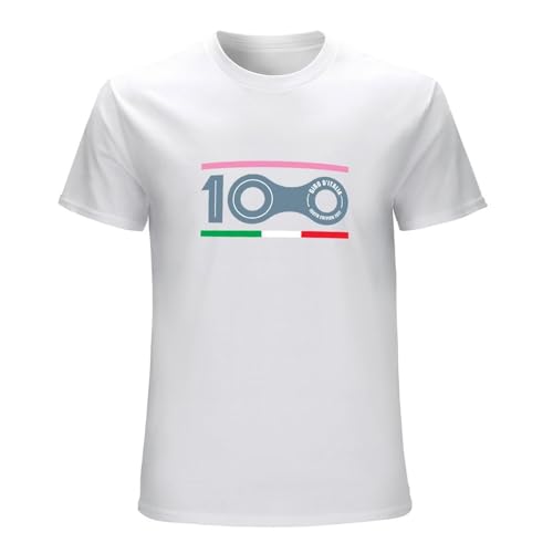Giro D'Italia 100Th Edition Cycling Bike Print Cotton t-Shirt White M von MILAN SPRING