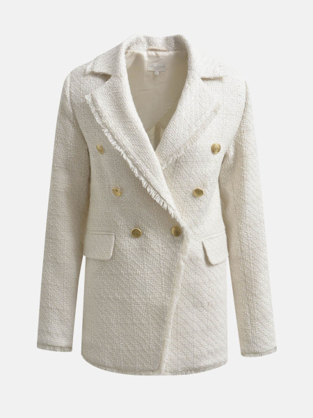 MILANO ITALY Damen Blazer, creme von MILANO ITALY