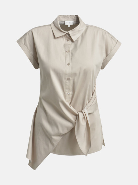MILANO ITALY Damen Bluse, beige von MILANO ITALY