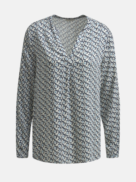 MILANO ITALY Damen Bluse, blau von MILANO ITALY