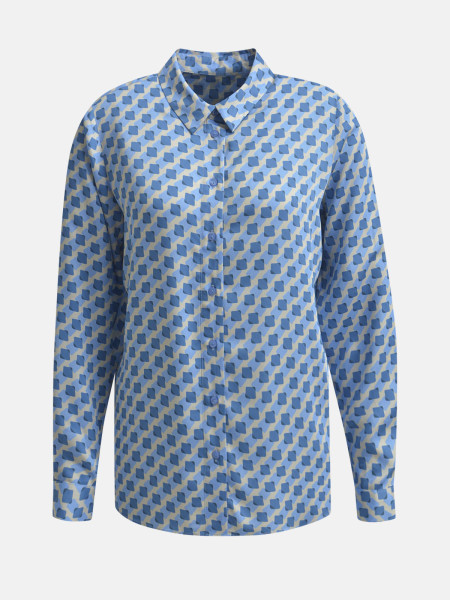 MILANO ITALY Damen Bluse, blau von MILANO ITALY