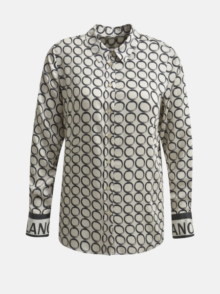 MILANO ITALY Damen Bluse, creme von MILANO ITALY