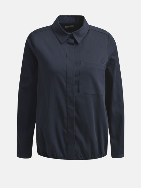 MILANO ITALY Damen Bluse, dunkelblau von MILANO ITALY