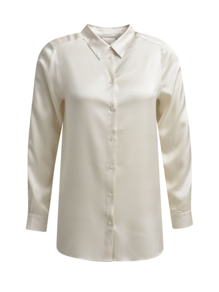 MILANO ITALY Damen Bluse, hellbeige von MILANO ITALY