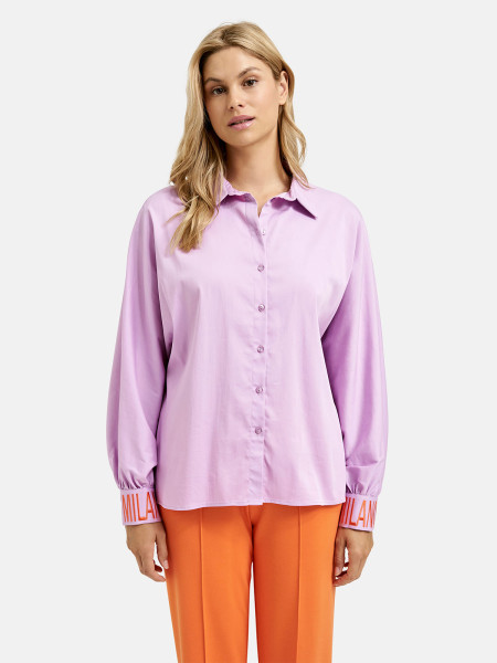 MILANO ITALY Damen Bluse, lavendel von MILANO ITALY