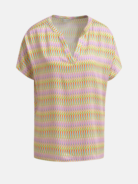 MILANO ITALY Damen Bluse, orange von MILANO ITALY