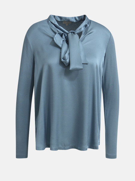 MILANO ITALY Damen Bluse, rauchblau von MILANO ITALY
