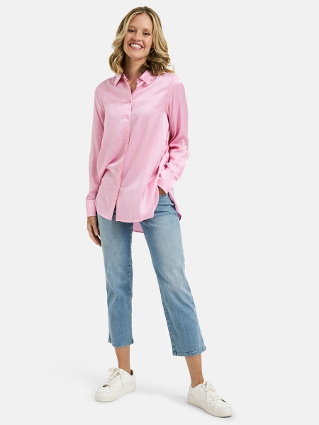 MILANO ITALY Damen Bluse, rosa von MILANO ITALY