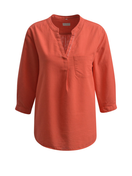 MILANO ITALY Damen Bluse, rot von MILANO ITALY