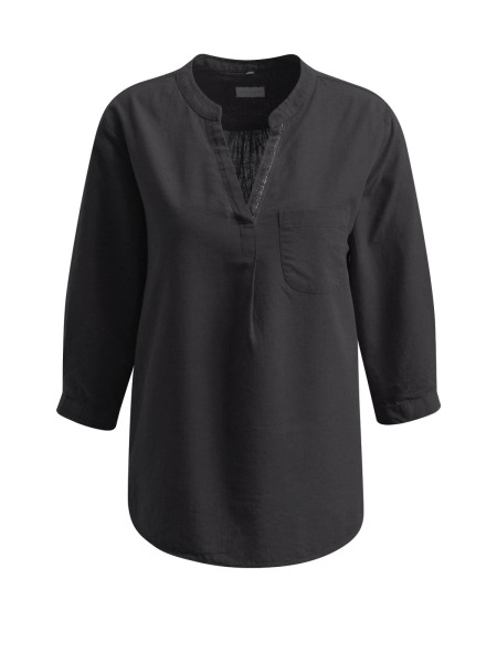 MILANO ITALY Damen Bluse, schwarz von MILANO ITALY