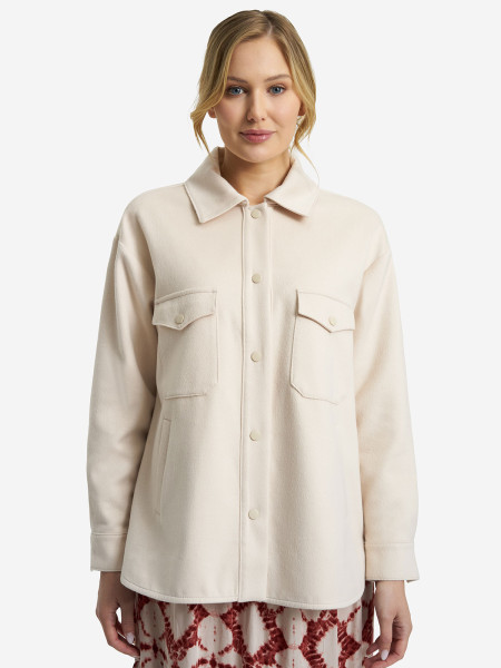 MILANO ITALY Damen Jacke, beige von MILANO ITALY