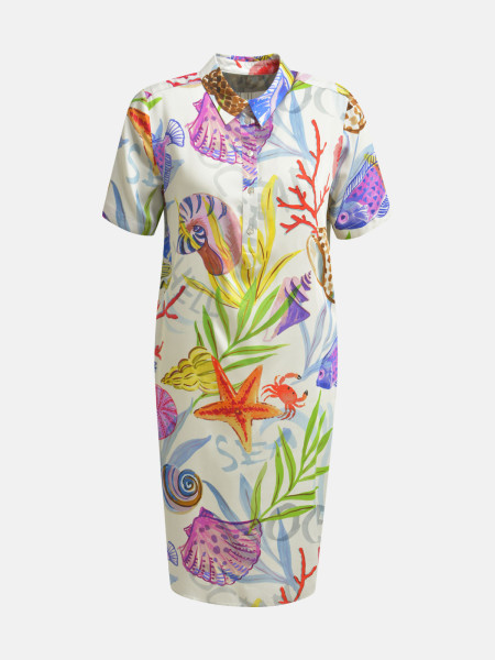 MILANO ITALY Damen Kleid, offwhite von MILANO ITALY