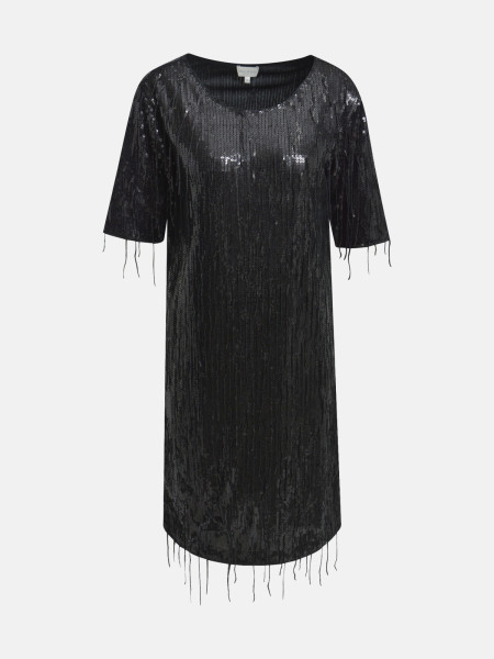 MILANO ITALY Damen Kleid, schwarz von MILANO ITALY