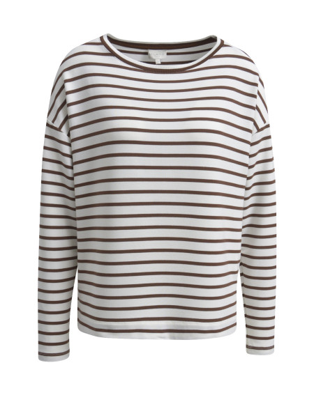 MILANO ITALY Damen Langarmshirt, braun von MILANO ITALY