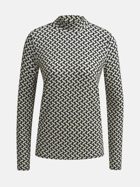MILANO ITALY Damen Langarmshirt, schwarz von MILANO ITALY