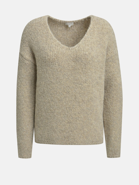 MILANO ITALY Damen Pullover, beige von MILANO ITALY