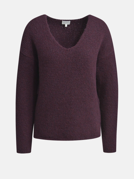 MILANO ITALY Damen Pullover, bordeaux von MILANO ITALY