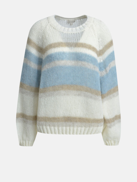 MILANO ITALY Damen Pullover, creme von MILANO ITALY