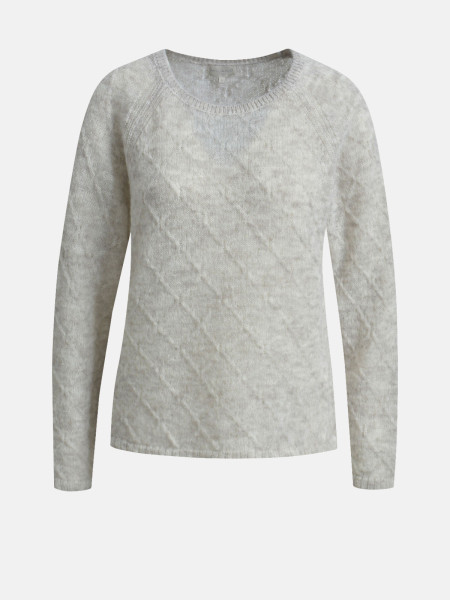 MILANO ITALY Damen Pullover, creme von MILANO ITALY