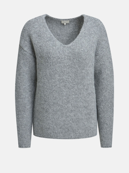 MILANO ITALY Damen Pullover, grau von MILANO ITALY