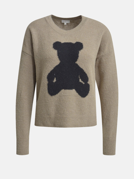 MILANO ITALY Damen Pullover, hellbraun von MILANO ITALY