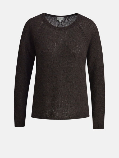 MILANO ITALY Damen Pullover, mocca von MILANO ITALY