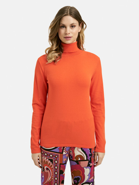 MILANO ITALY Damen Pullover, orange von MILANO ITALY