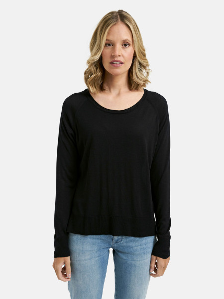 MILANO ITALY Damen Pullover, schwarz von MILANO ITALY