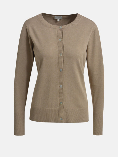 MILANO ITALY Damen Strickjacke, braun von MILANO ITALY