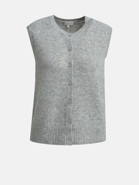 MILANO ITALY Damen Strickjacke, grau von MILANO ITALY