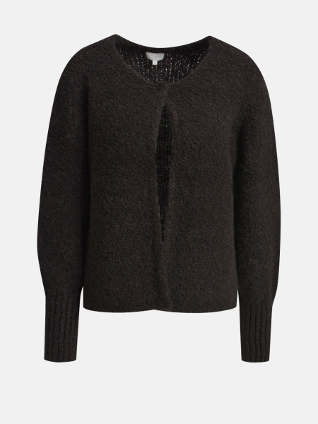 MILANO ITALY Damen Strickjacke, mocca von MILANO ITALY