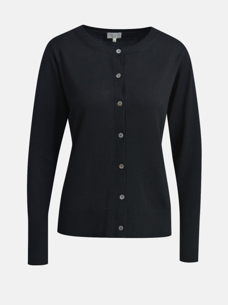 MILANO ITALY Damen Strickjacke, schwarz von MILANO ITALY