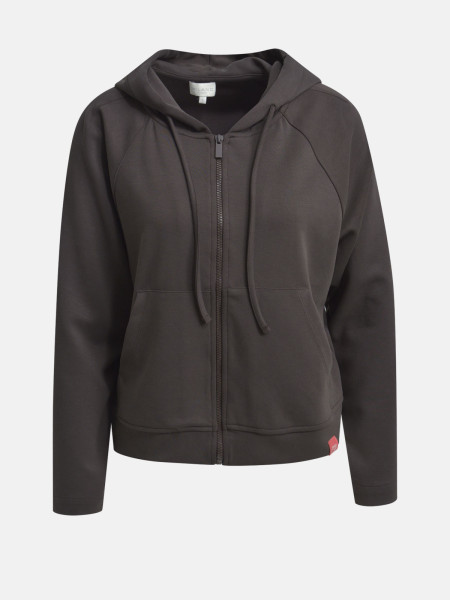 MILANO ITALY Damen Sweatjacke, mocca von MILANO ITALY