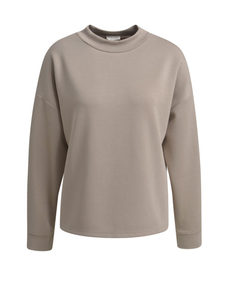 MILANO ITALY Damen Sweatshirt, beige von MILANO ITALY