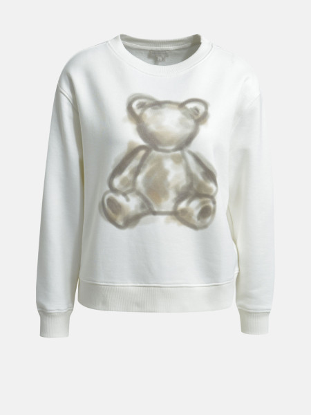 MILANO ITALY Damen Sweatshirt, creme MILANO ITALY Damen Sweatshirt, creme von MILANO ITALY