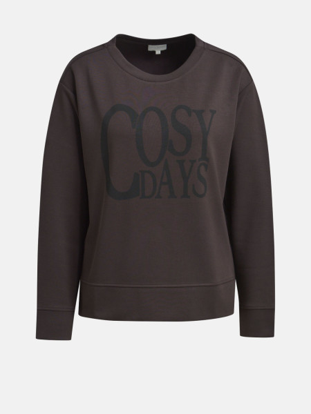 MILANO ITALY Damen Sweatshirt, mocca von MILANO ITALY