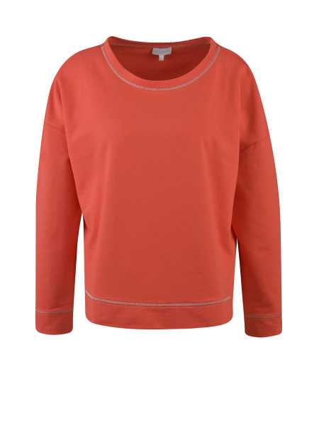 MILANO ITALY Damen Sweatshirt, rotorange von MILANO ITALY