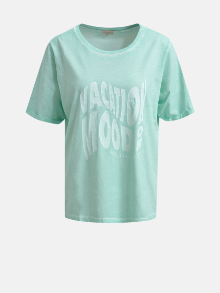 MILANO ITALY Damen T-Shirt, türkis von MILANO ITALY