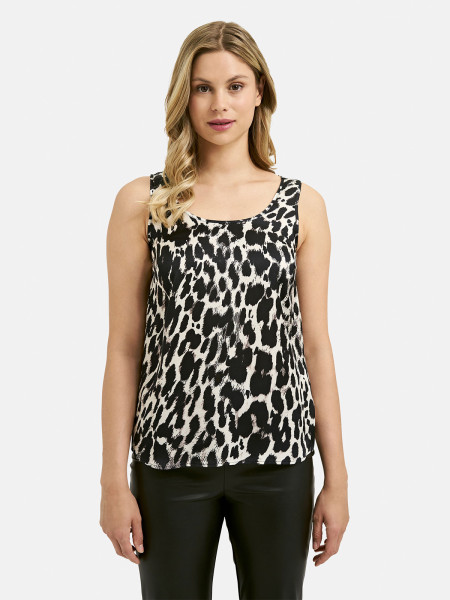 MILANO ITALY Damen Top, schwarz von MILANO ITALY