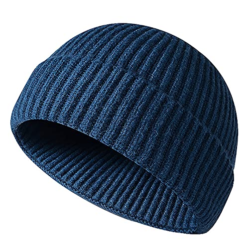 Dockermütze Fischermütze Beanie Strickmütze Herren Mütze Gestreift Docker-Cap Docker Mütze Seemannsmütze Hafenmütze Bikercap Basecap von MILAX