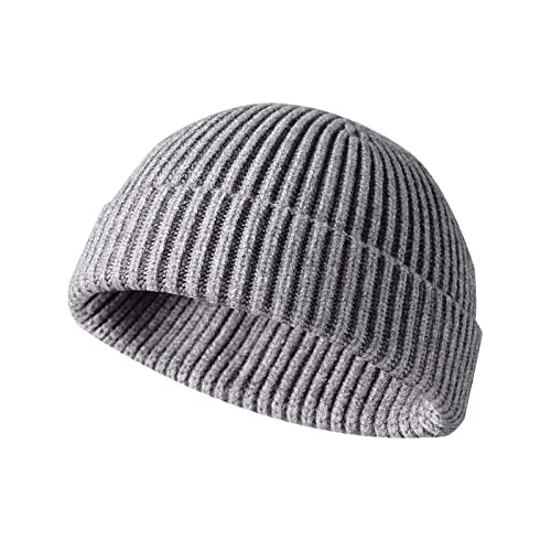 Dockermütze Fischermütze Beanie Strickmütze Herren Mütze Gestreift Docker-Cap Docker Mütze Seemannsmütze Hafenmütze Bikercap Basecap von MILAX