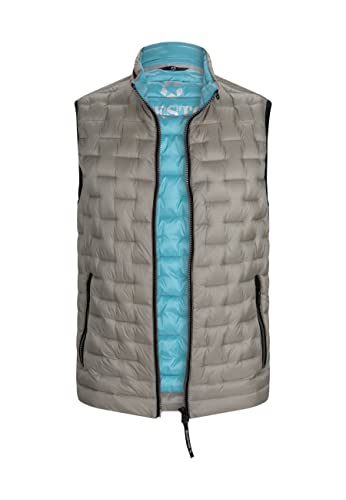 MILESTONE MS-John Herren Stepp-Weste (50, grau) von MILESTONE