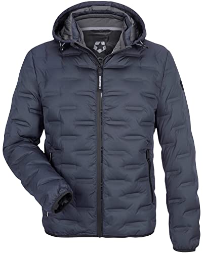 MILESTONE MS-Omega Herren Daunenjacke (as3, numeric, numeric_52, regular, regular, Blau, 52) von MILESTONE