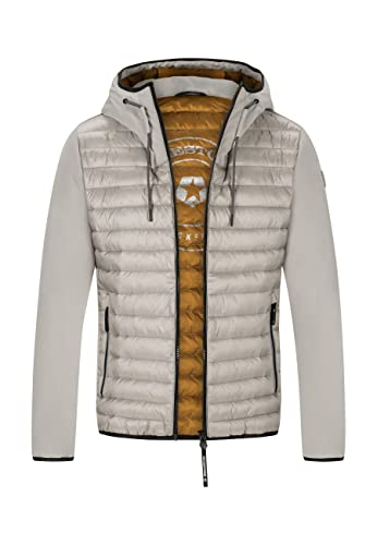 MILESTONE MS-Santos Herren Steppjacke (as3, numeric, numeric_48, regular, regular, Beige, 48) von MILESTONE