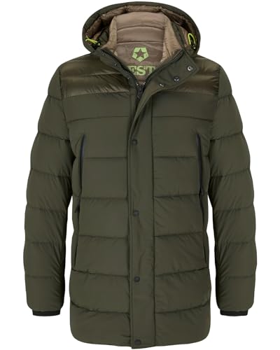 MILESTONE MS-Teodoro Herren Steppjacke (as3, numeric, numeric_56, regular, regular, Khaki) von MILESTONE